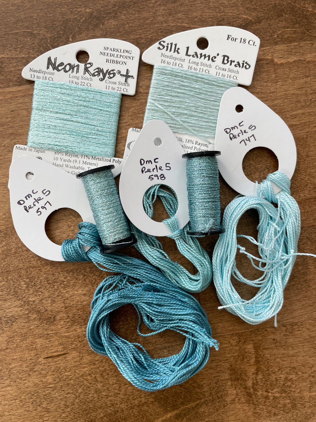 Teal-licious - Different Colour Ways - Part 1