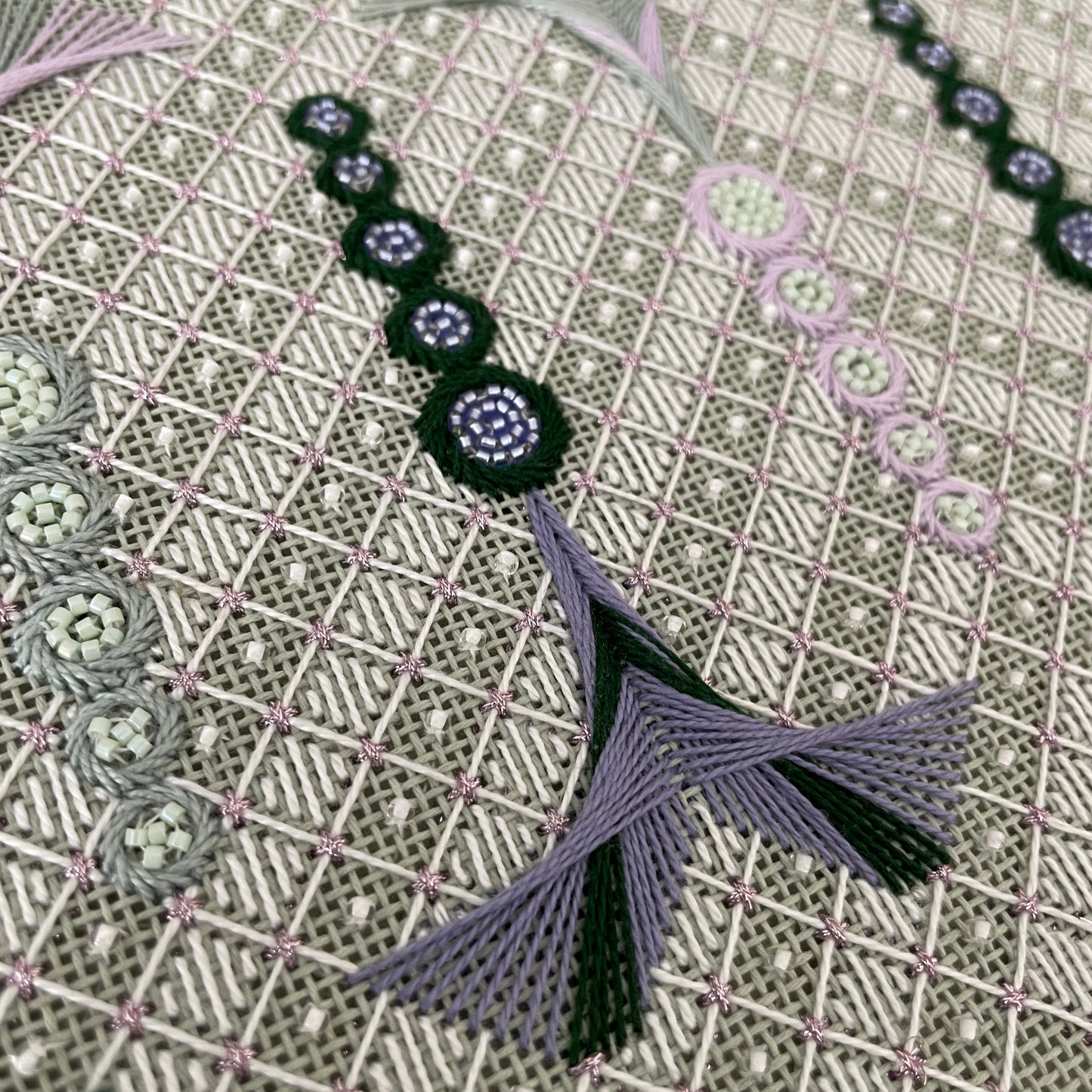 Stitches on Lace
