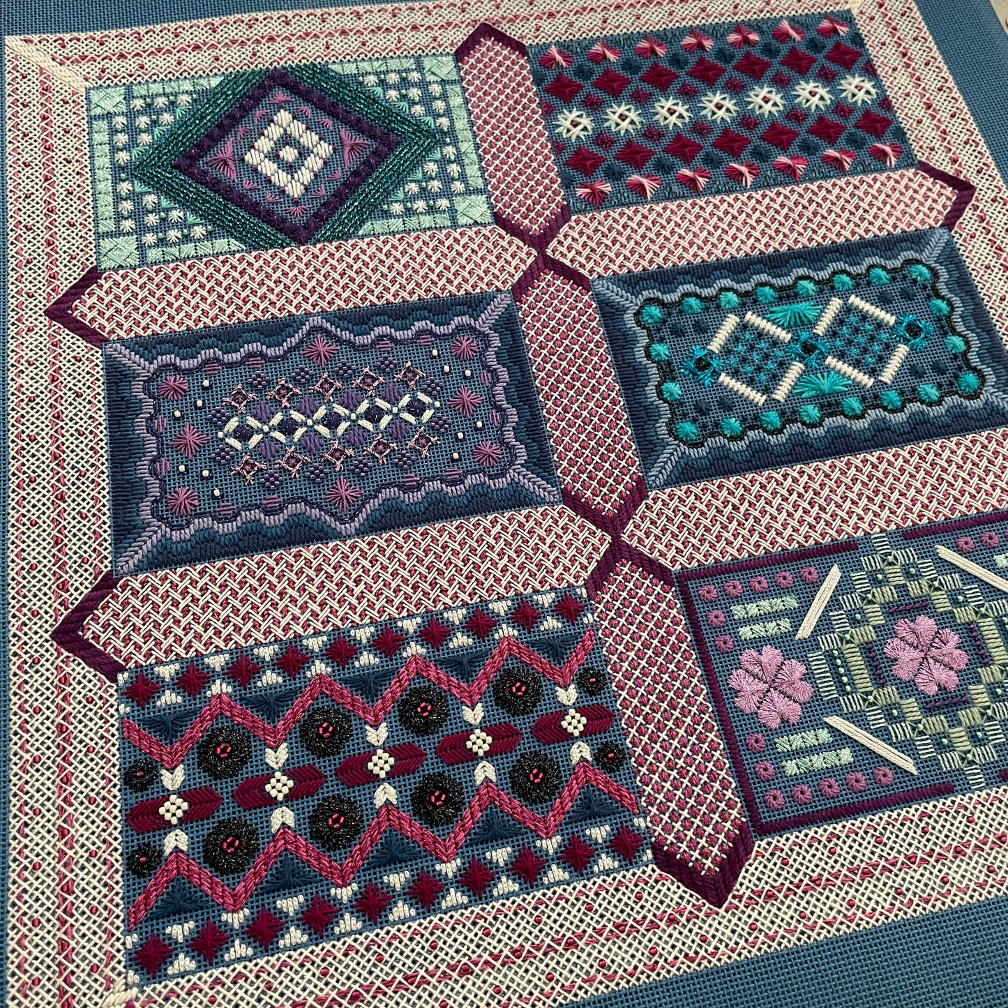A Potpourri of Stitches Stitch-Along