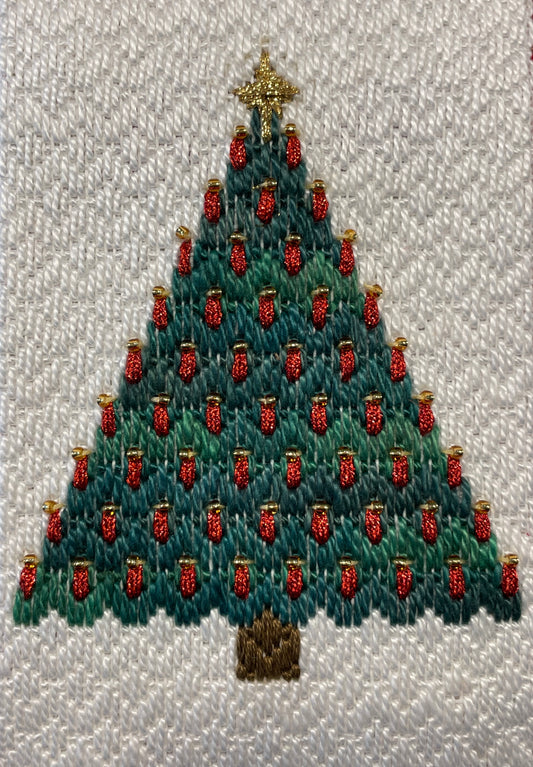 118 Christmas Candles (old pattern format)