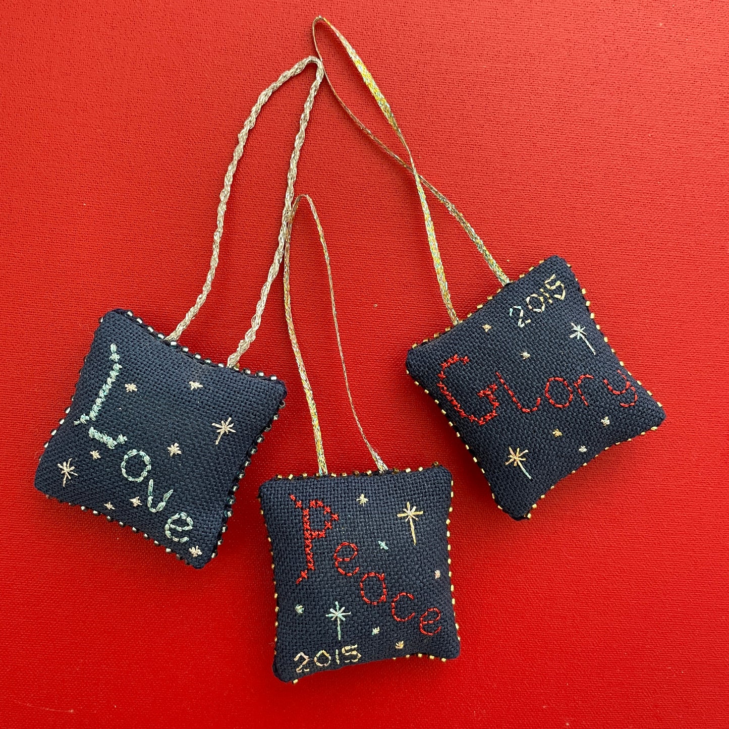 Tiny Christmas Pillows