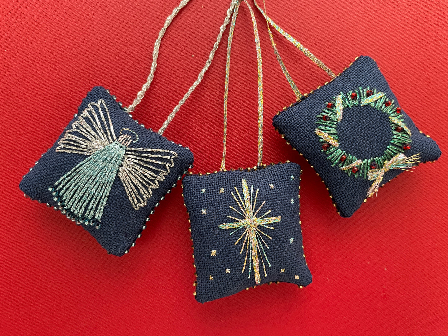 Tiny Christmas Pillows
