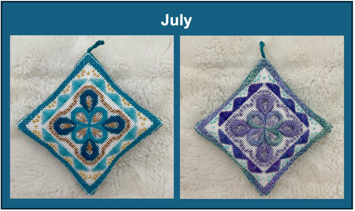 Freda's Favourites - July Mini-Pillow