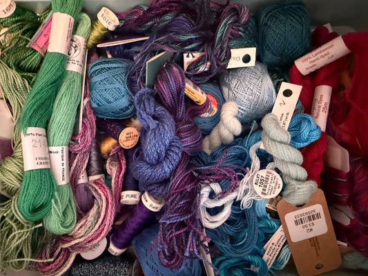 2026 Mini-Pillow Stitch Along - Choosing Colours