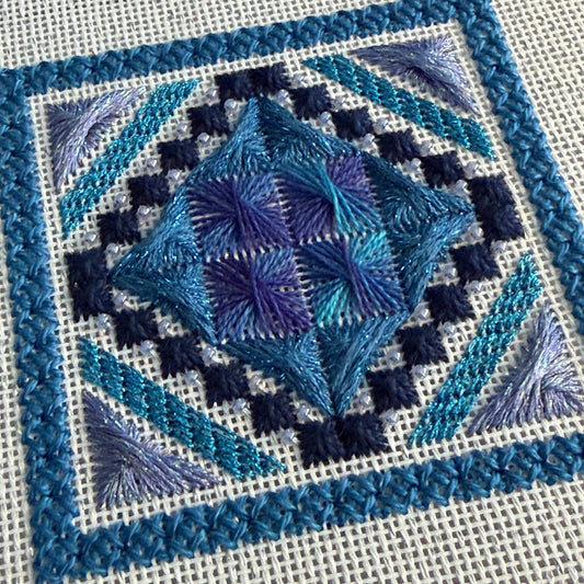 2026 Mini-Pillow Stitch Along - Lisa's February Pillow