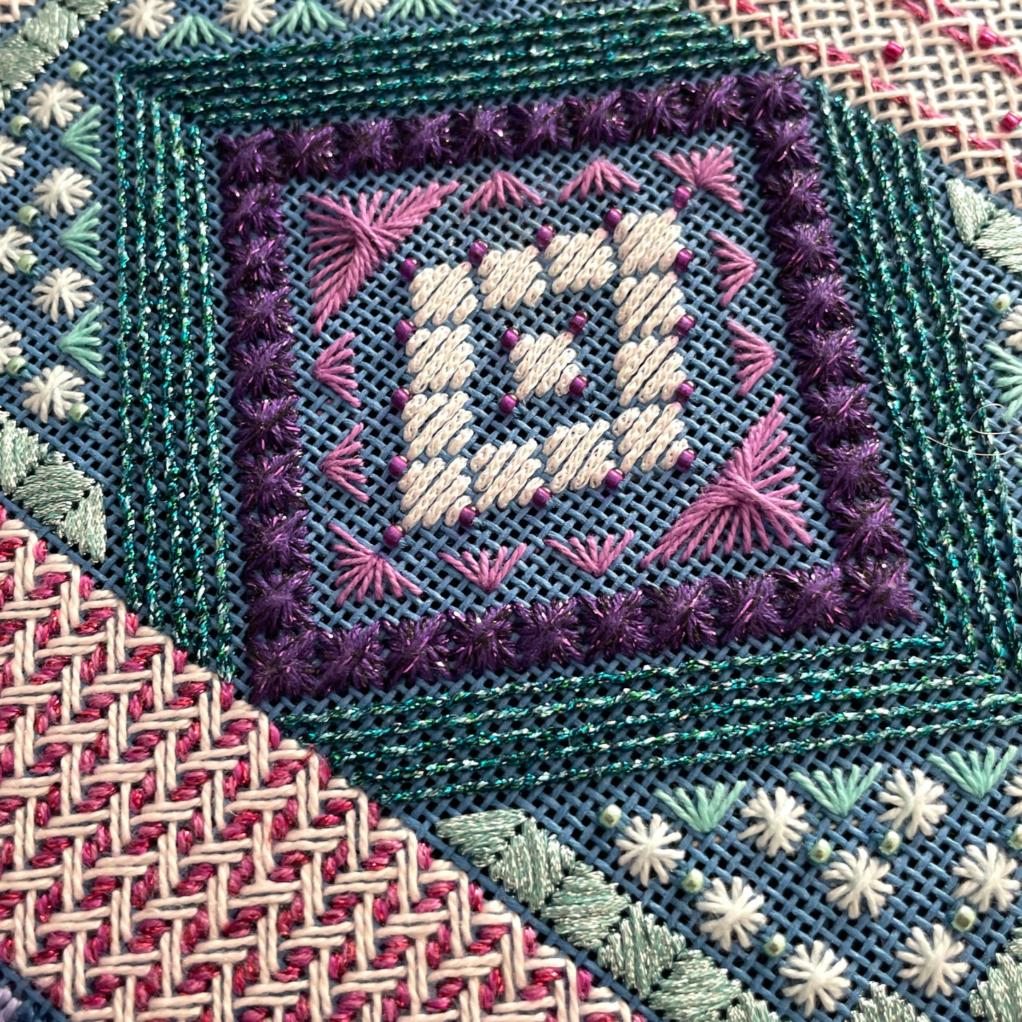 A Potpourri of Stitches Stitch-Along