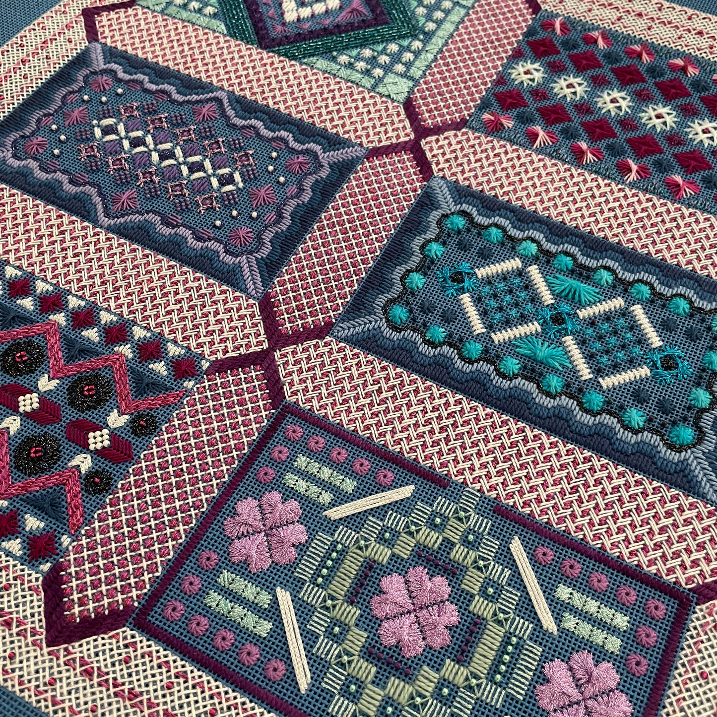 A Potpourri of Stitches Stitch-Along