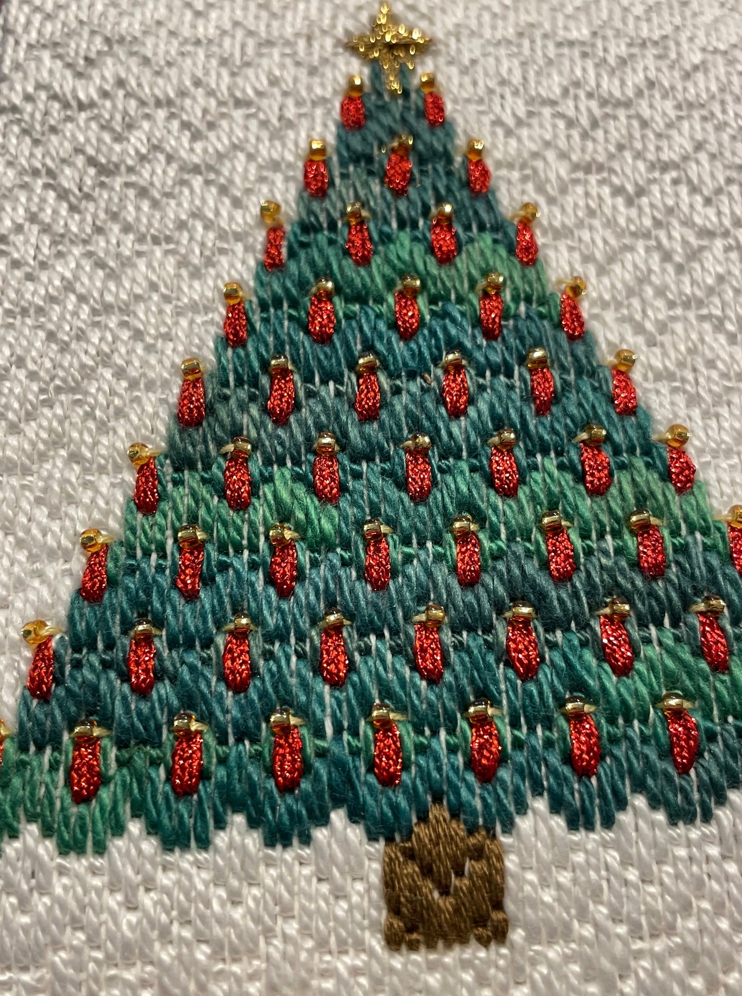 118 Christmas Candles (old pattern format)