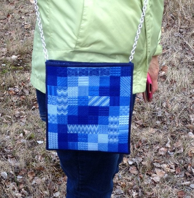 Little Blue Book Bag